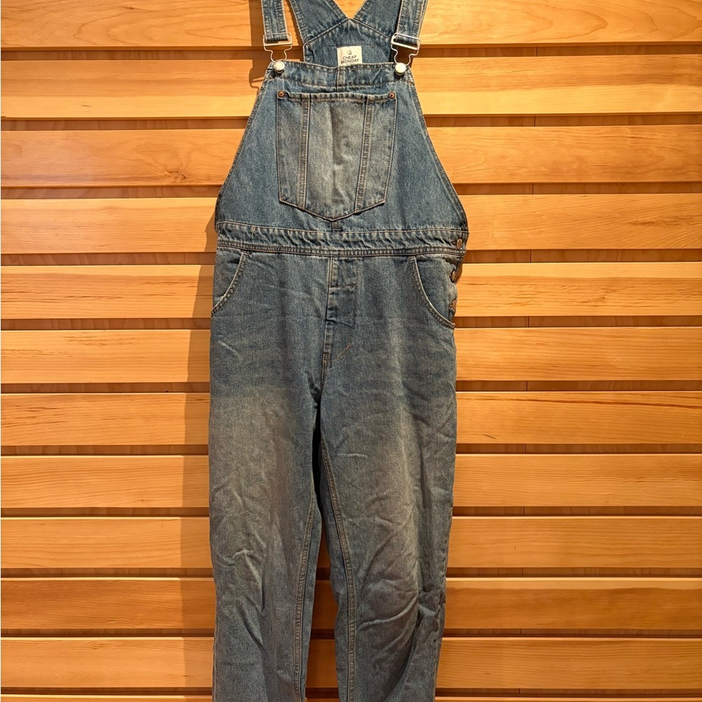 Cheap Monday Blue Denim Overalls